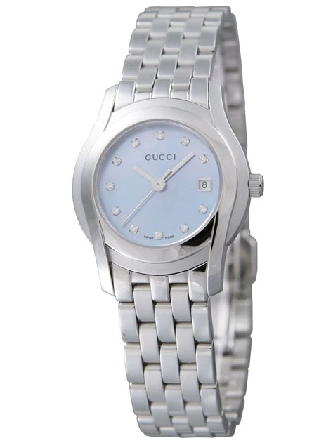 gucci mini watch silver|gucci watch women silver.